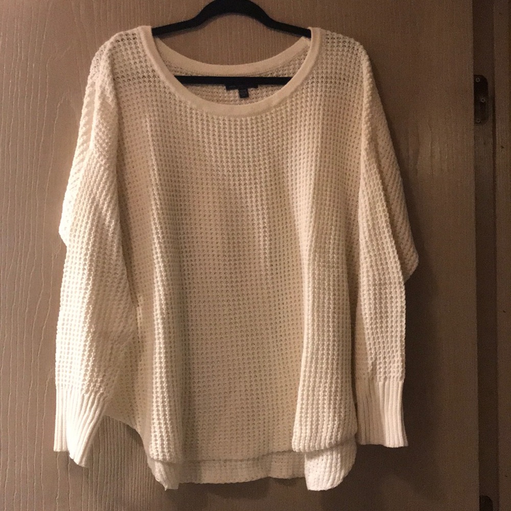 American Eagle waffle sweater